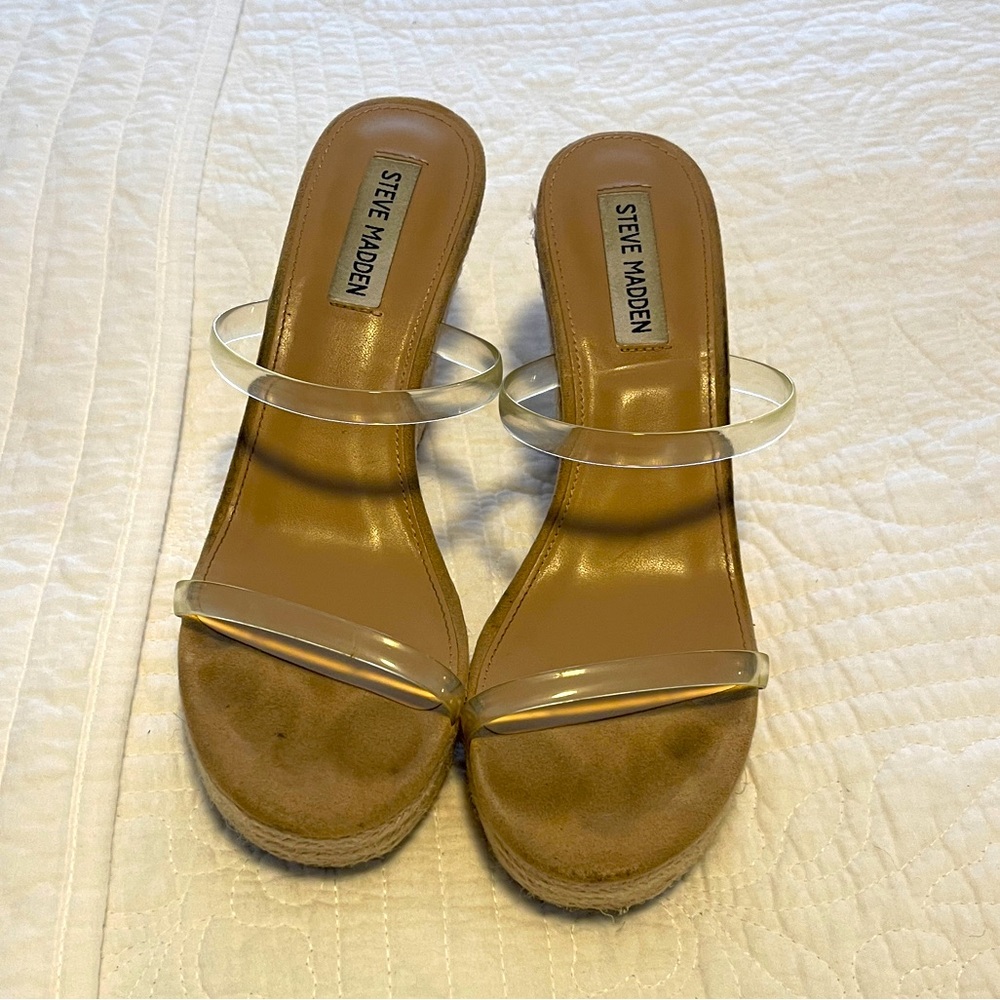 Steve Madden- woven wedge